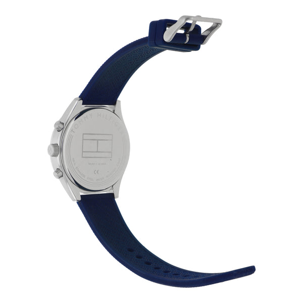 Reloj Tommy Hilfiger para caballero en acero inoxidable correa caucho.