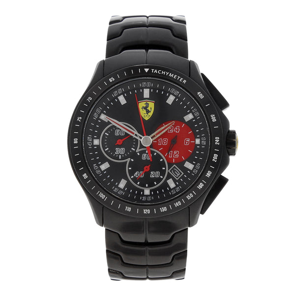 Reloj Ferrari para caballero en acero esmalte.