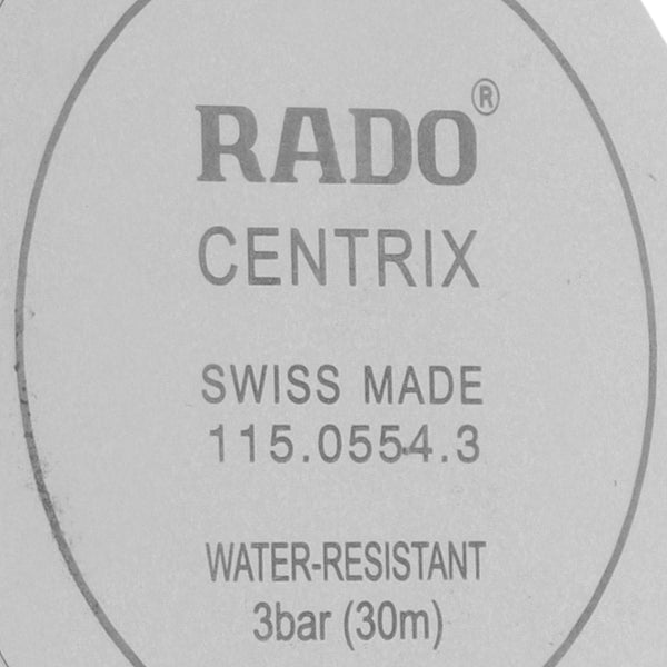 Reloj Rado para caballero modelo Centrix.