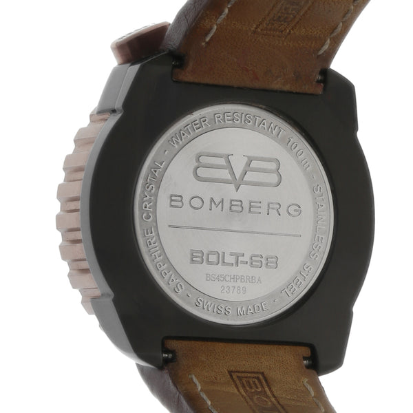 Reloj Bomberg para caballero modelo Bolt-68.