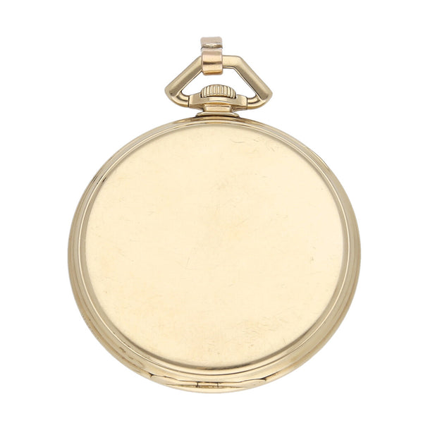 Reloj Hamilton de bolsillo en oro amarillo 14 kilates.