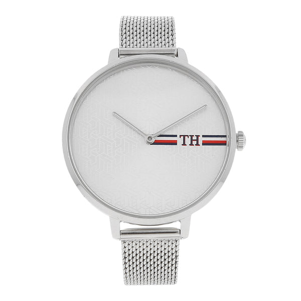 Reloj Tommy Hilfiger para dama en acero inoxidable.