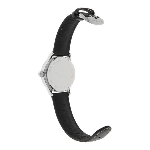 Reloj Scappino para caballero en acero inoxidable correa piel.