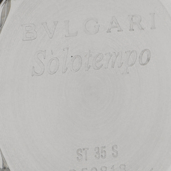 Reloj Bvlgari para caballero modelo Solotempo.