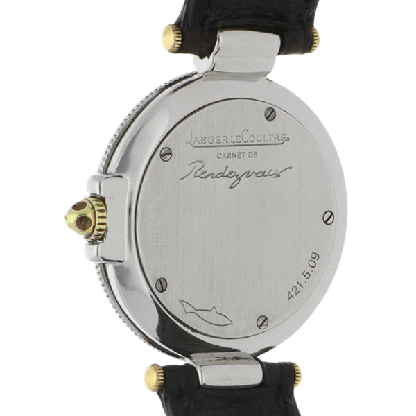 Reloj Jaeger-LeCoultre para dama modelo Rendezvous.