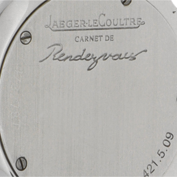 Reloj Jaeger-LeCoultre para dama modelo Rendezvous.