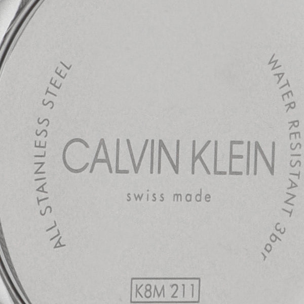 Reloj Calvin Klein para caballero en acero inoxidable.