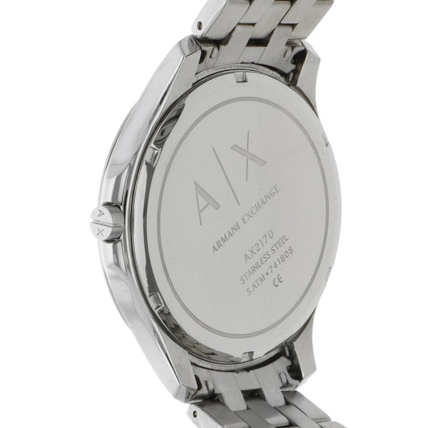 Reloj Armani Exchange para caballero en acero inoxidable.