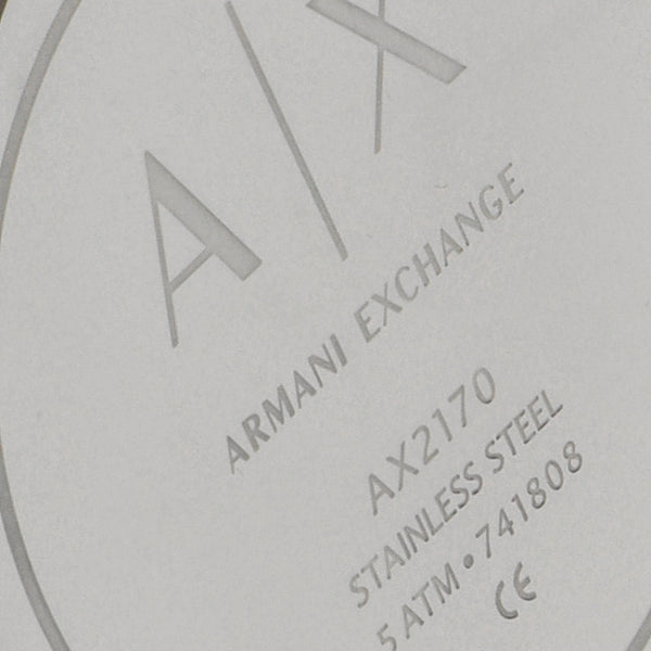 Reloj Armani Exchange para caballero en acero inoxidable.