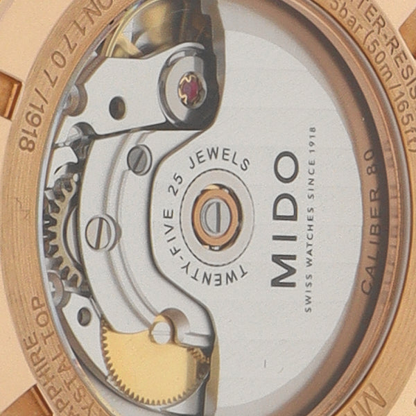 Reloj Mido para caballero modelo Multifort Datometer.