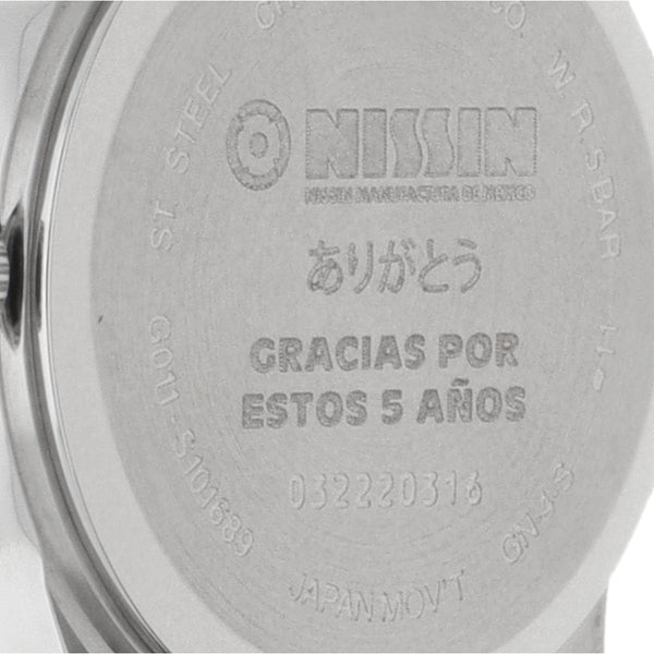 Reloj Citizen para dama en acero inoxidable.