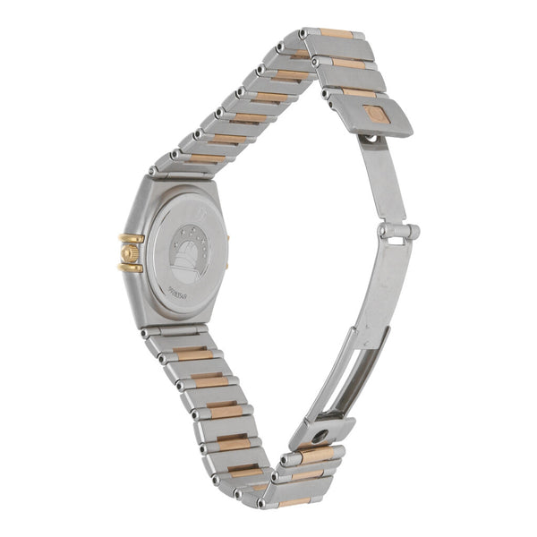 Reloj Omega para dama modelo Constellation vistas en oro amarillo 18 kilates.