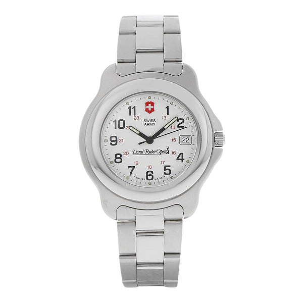 Reloj Swiss Army para caballero en acero inoxidable.