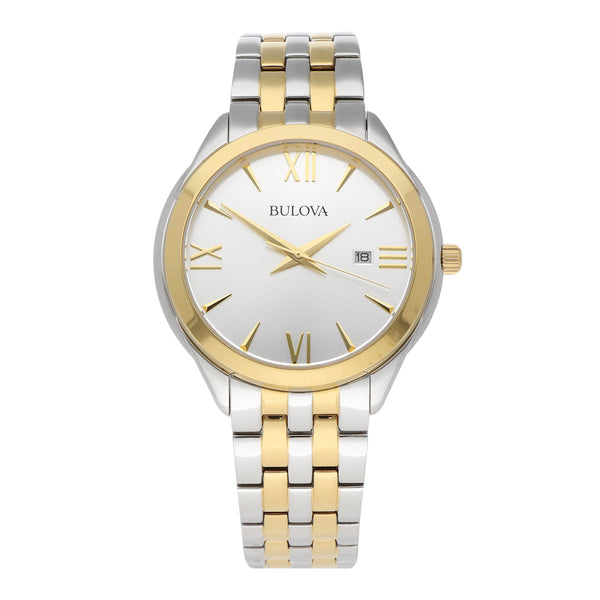 Reloj Bulova para caballero en acero vistas chapa.