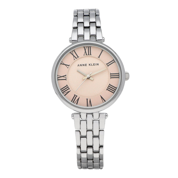 Reloj Anne Klein para dama en acero inoxidable.