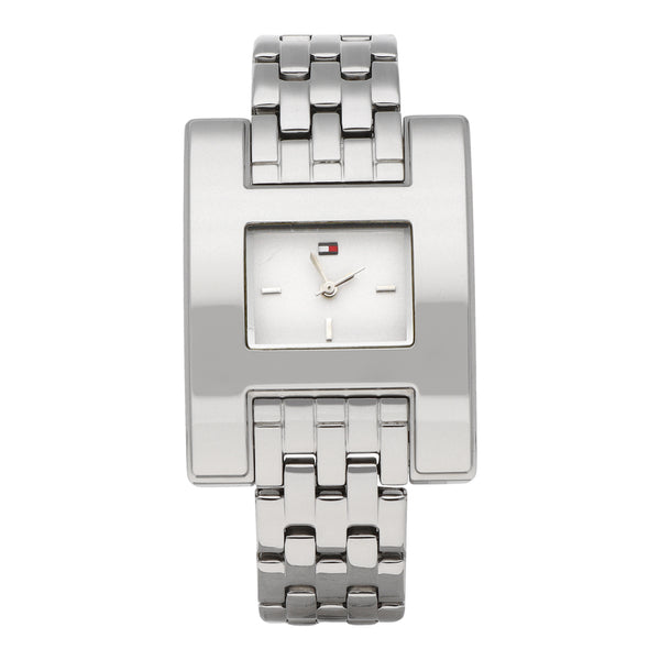 Reloj Tommy Hilfiger para dama en acero inoxidable.