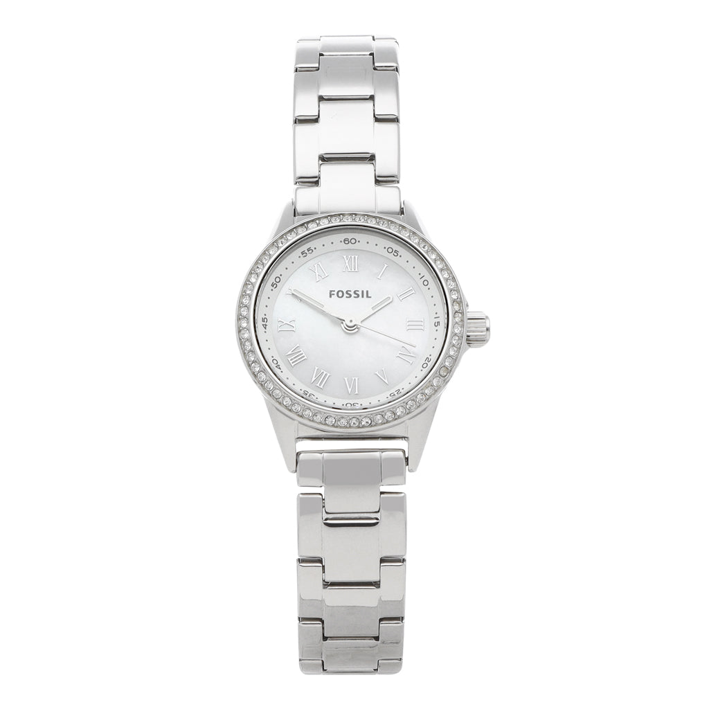 Fossil Reloj Para Mujer Plateado Fossil Reloj Mujer Color Plata