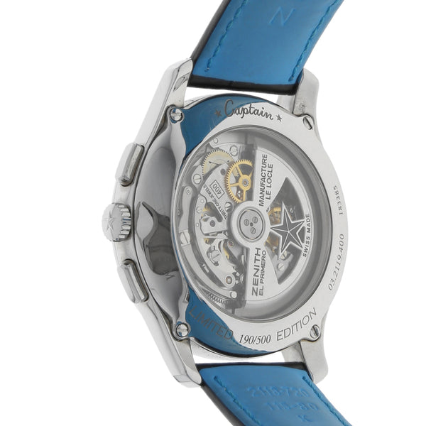 Reloj Zenith para caballero modelo Blue Primero.