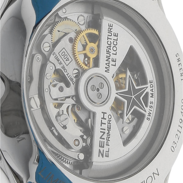 Reloj Zenith para caballero modelo Blue Primero.