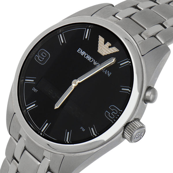 Reloj Emporio Armani para caballero en acero inoxidable.