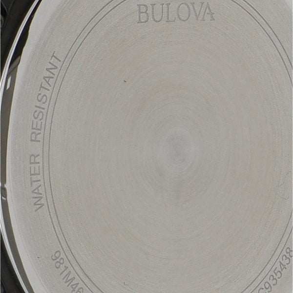 Reloj Bulova para caballero en acero esmalte.