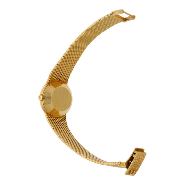 Reloj Omega para dama modelo De Ville en oro amarillo 18 kilates.