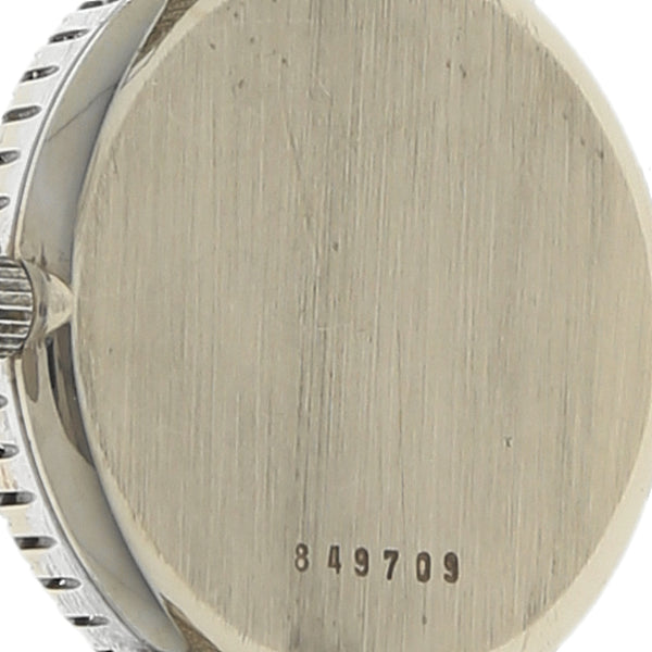 Reloj Certina para dama en oro blanco 18 kilates.