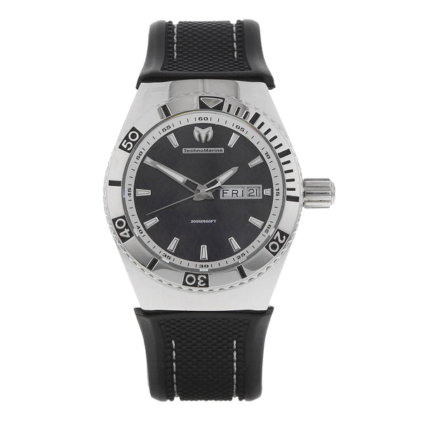 Reloj Technomarine para dama/unisex en acero inoxidable correa silicona.