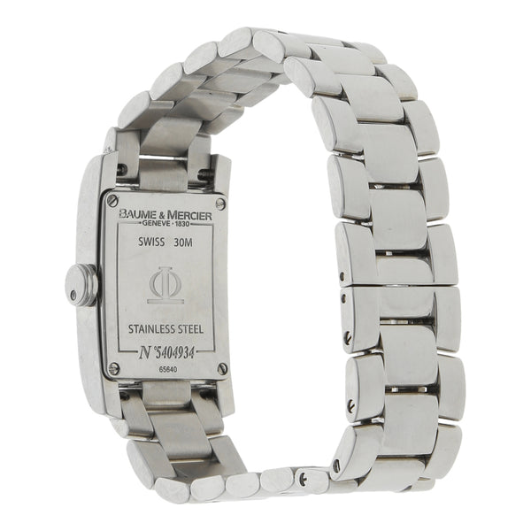 Reloj Baume & Mercier para dama/unisex modelo Hampton.