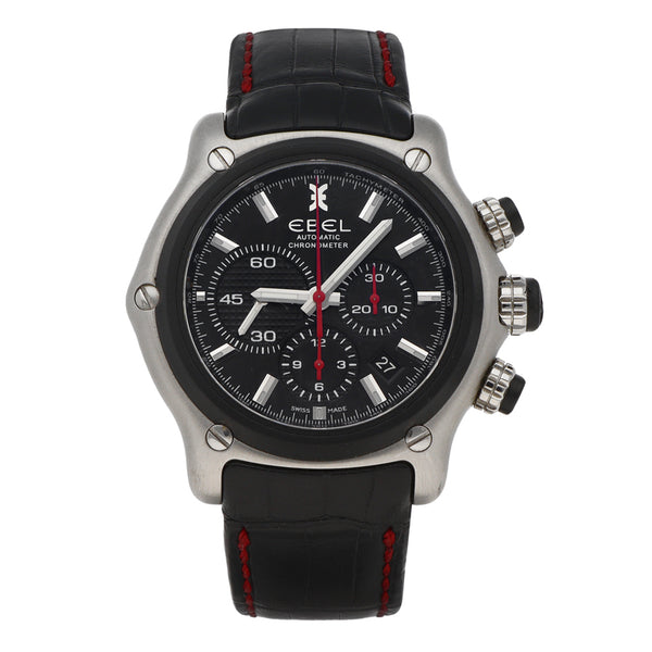 Reloj Ebel para caballero modelo 1911 BTR Chronograph Black.