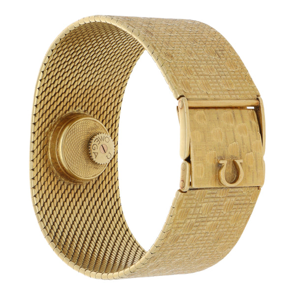 Reloj Omega para dama en oro amarillo 18 kilates.