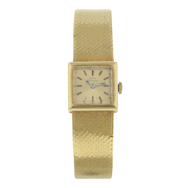 Reloj Girard Perregaux para dama en oro amarillo 18 kilates.