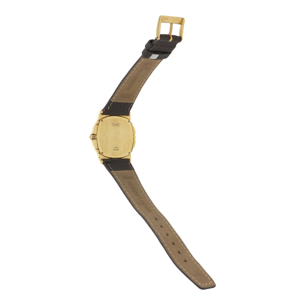 Reloj Piaget para caballero modelo Tanagra caja en oro amarillo 18 kilates.