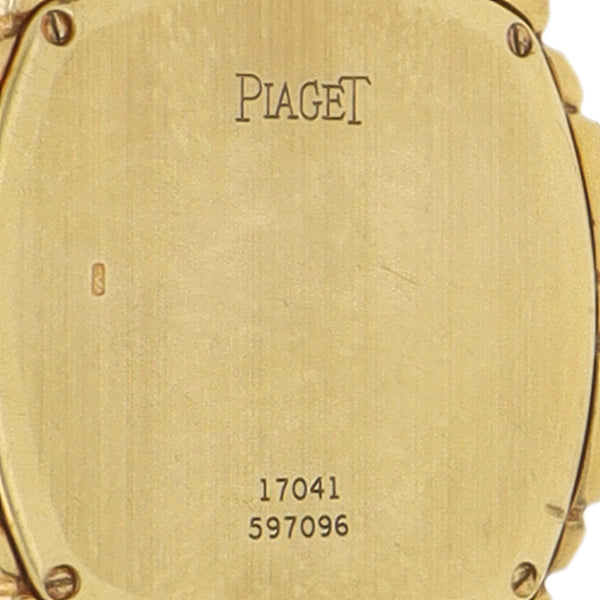 Reloj Piaget para caballero modelo Tanagra caja en oro amarillo 18 kilates.