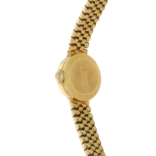 Reloj Bucherer para dama en oro amarillo 18 kilates.