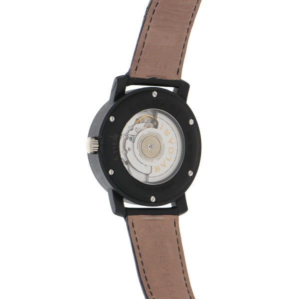 Reloj Bvlgari para caballero modelo Carbongold.