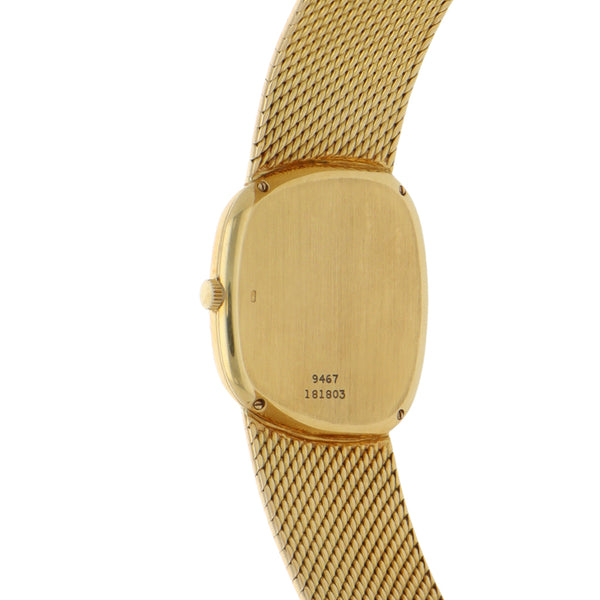 Reloj Piaget para dama modelo Limelight en oro amarillo 18 kilates.