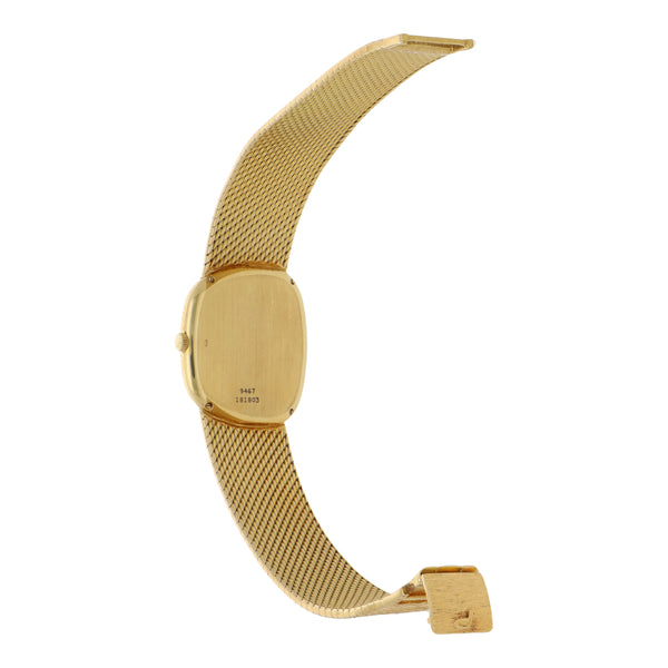 Reloj Piaget para dama modelo Limelight en oro amarillo 18 kilates.