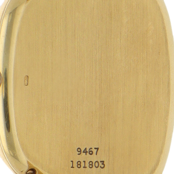 Reloj Piaget para dama modelo Limelight en oro amarillo 18 kilates.