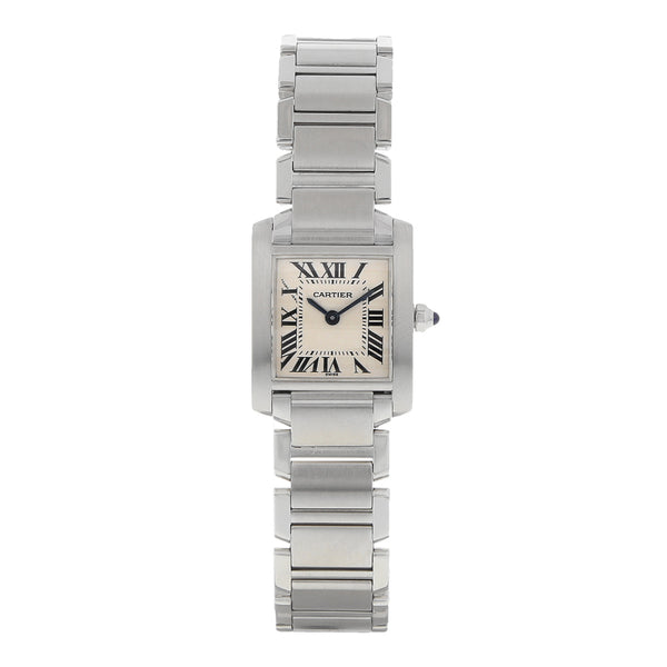 Reloj Cartier para dama modelo Tank Francaise.