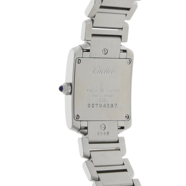 Reloj Cartier para dama modelo Tank Francaise.