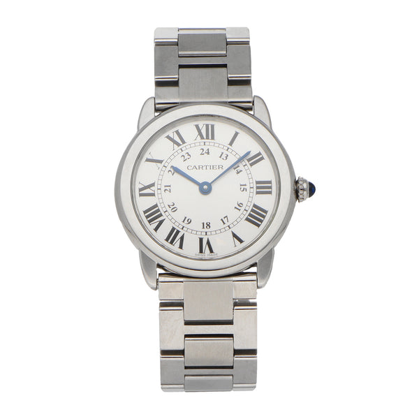 Reloj Cartier para dama modelo Ronde Solo.