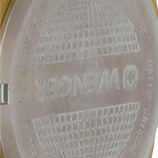 Reloj Wenger para dama unisex en acero chapa.