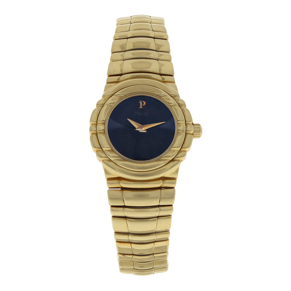 Reloj Piaget para dama modelo Tanagra en oro amarillo 18 kilates.