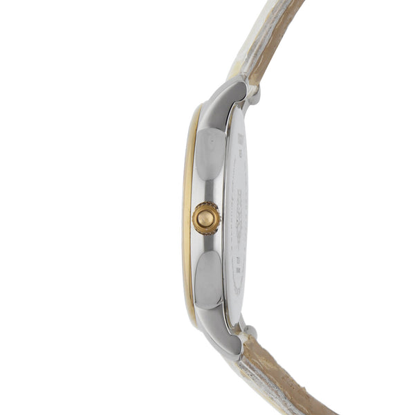 Reloj Tissot para dama/unisex en acero vistas chapa pulso piel.