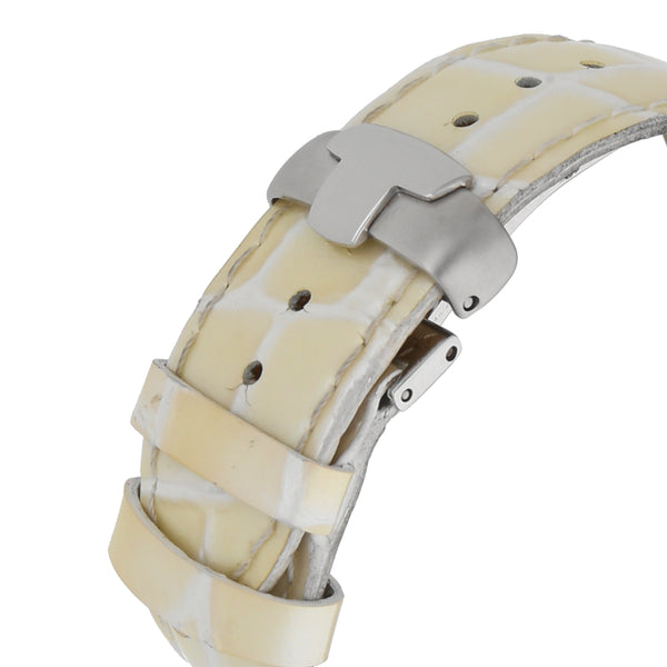 Reloj Tissot para dama/unisex en acero vistas chapa pulso piel.