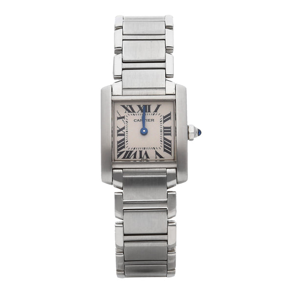 Reloj Cartier para dama modelo Tank Francaise.