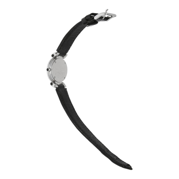 Reloj Salvatore Ferragamo para dama en acero inoxidable pulso piel.