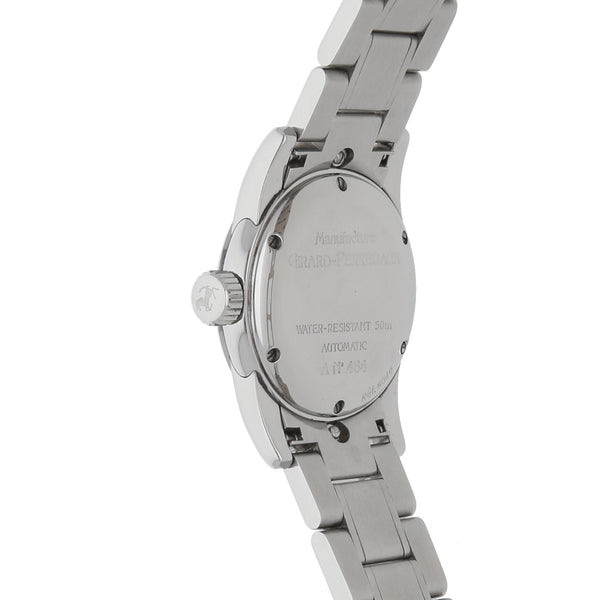 Reloj Girard Perregaux para dama en acero inoxidable.