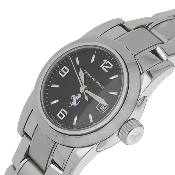 Reloj Girard Perregaux para dama en acero inoxidable.